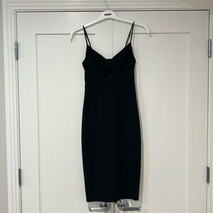 Black cocktail dress